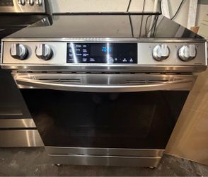 Samsung SmartThings Electric stove Stainless Steel