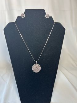 Necklace and earrings  set