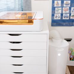 Glowforge Aura Laser Cutter + Air Filter – Excellent Condition