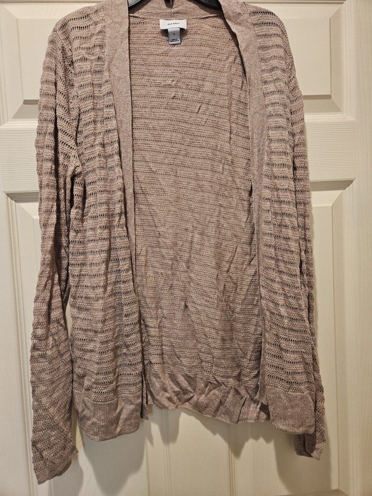Old Navy Small Tan Cardigan