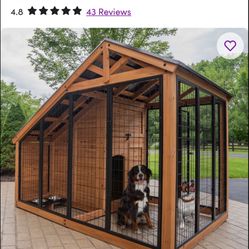 Waggin Large Dog Kennel & House