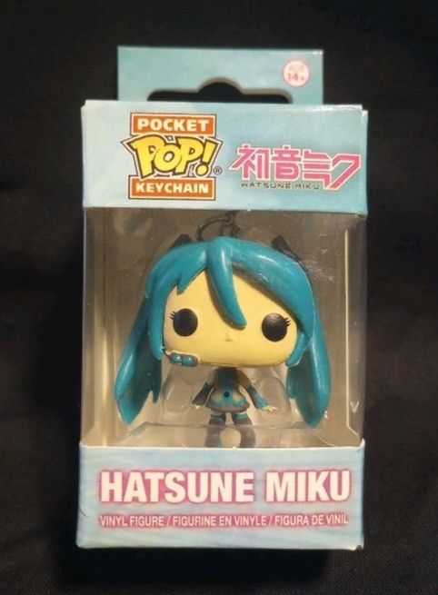 New Funko Pocket Pop Anime Hatsune Miku Keychain