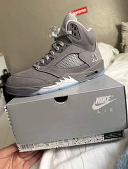 Jordan 5 Wolf Grey Size 10 Worn Once