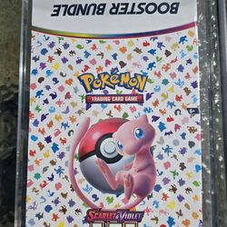 151 Booster Bundle Display with case!