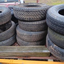 Used 16 Inch Truck Tires 245-75-16,  265-65-16 