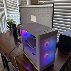 🔥 Gaming PC – Ryzen 5 / GTX 1650 / 16GB RAM – Clean White Build