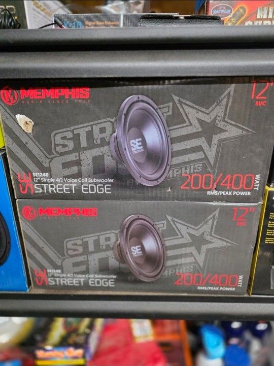 12" Single 4 ohm Street Edge Series Subwoofer