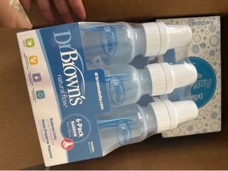 DR BROWN NATURAL FLOW 8OZ BOTTLES