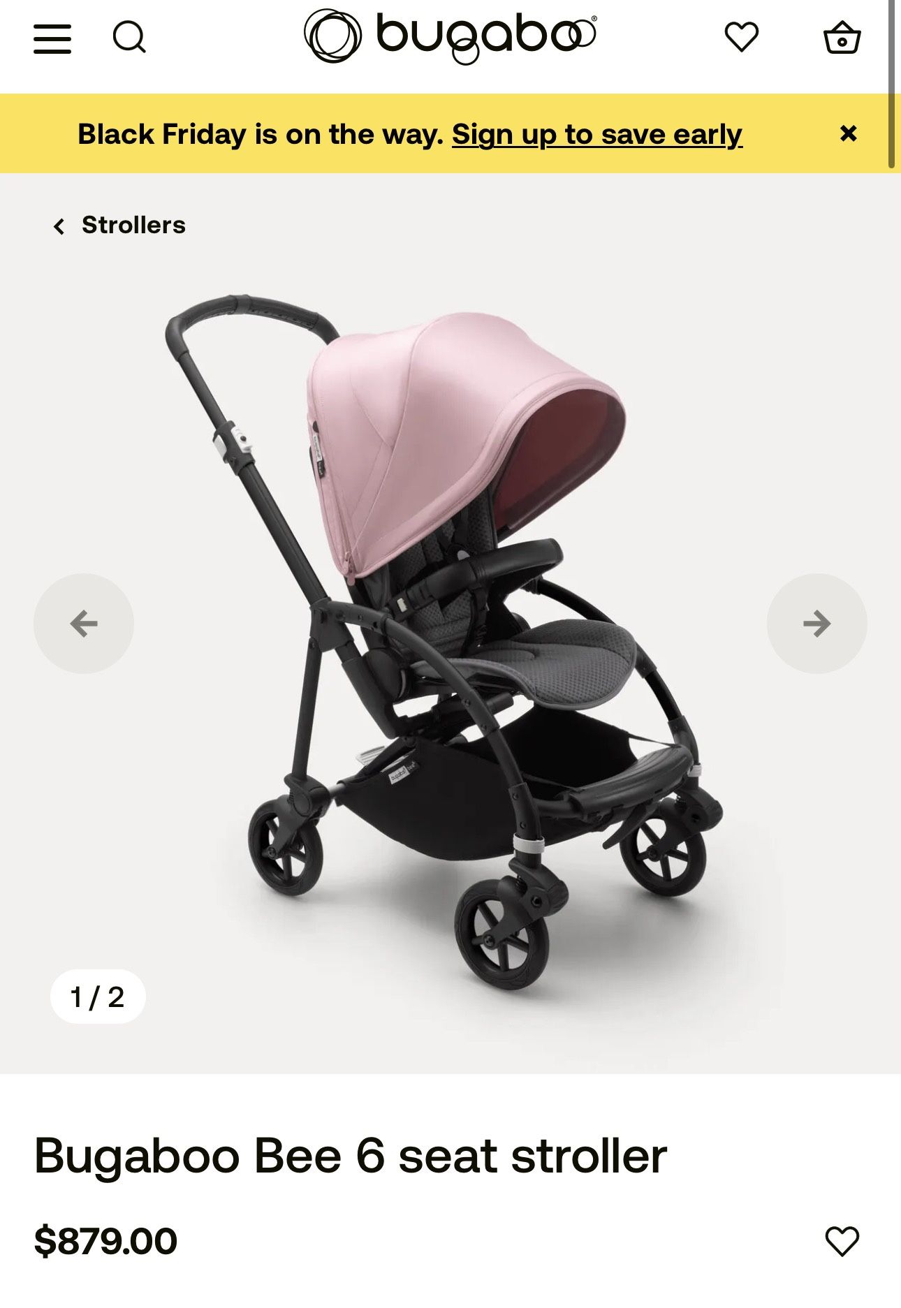 Bugaboo bee 6 Stroller