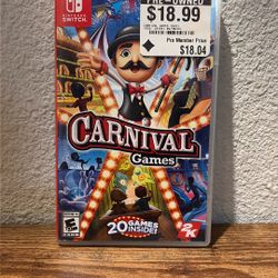 NINTENDO SWITCH CARNIVAL GAMES