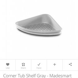 Madesmart Tub Shelf And Tub Grip Bundle BOGO