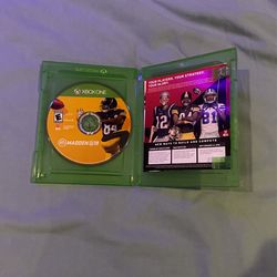 Madden 19 Xbox 1 Disc