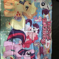 My Little Pony And Hello Kitty And Friends Birthday Party Banner