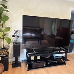 Samsung Extra Large Tv + Tv Stand 