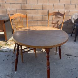 Wood Dining Table Set 