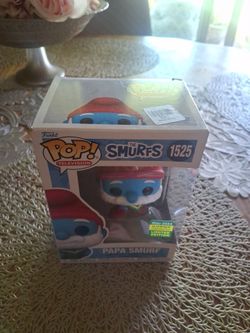Pop Funko The Smurfs Papa Smurf Limited Edition Figure