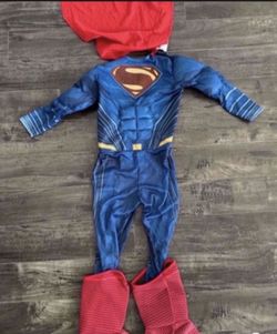 Rubies Justice League Movie Superman Halloween Boys Costume Size Small Like New