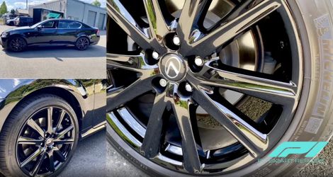 Rim Blackout And Caliper Painting