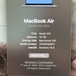 Apple Macbook Air