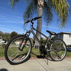 24" Huffy Rock Creek Mountain Bicycle, Grey