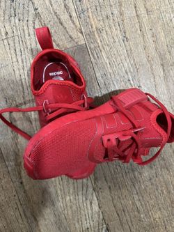Kids Size 10c Red Adidas 