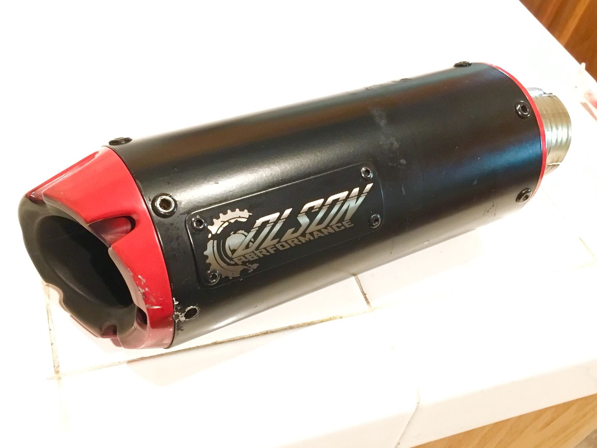 Shorty-exhaust by Olson Performance - 2.2inch width