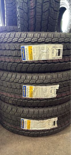Goodyear Wrangler Territory AT 265/65R18 Tires – Set of 4