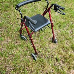 Medline Walker With Seat And One Without Seat