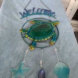Sunset vista designs turtle welcome sign