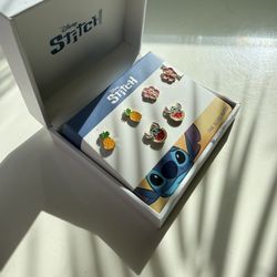 Disney Stitch Fine Silver Plated Earings