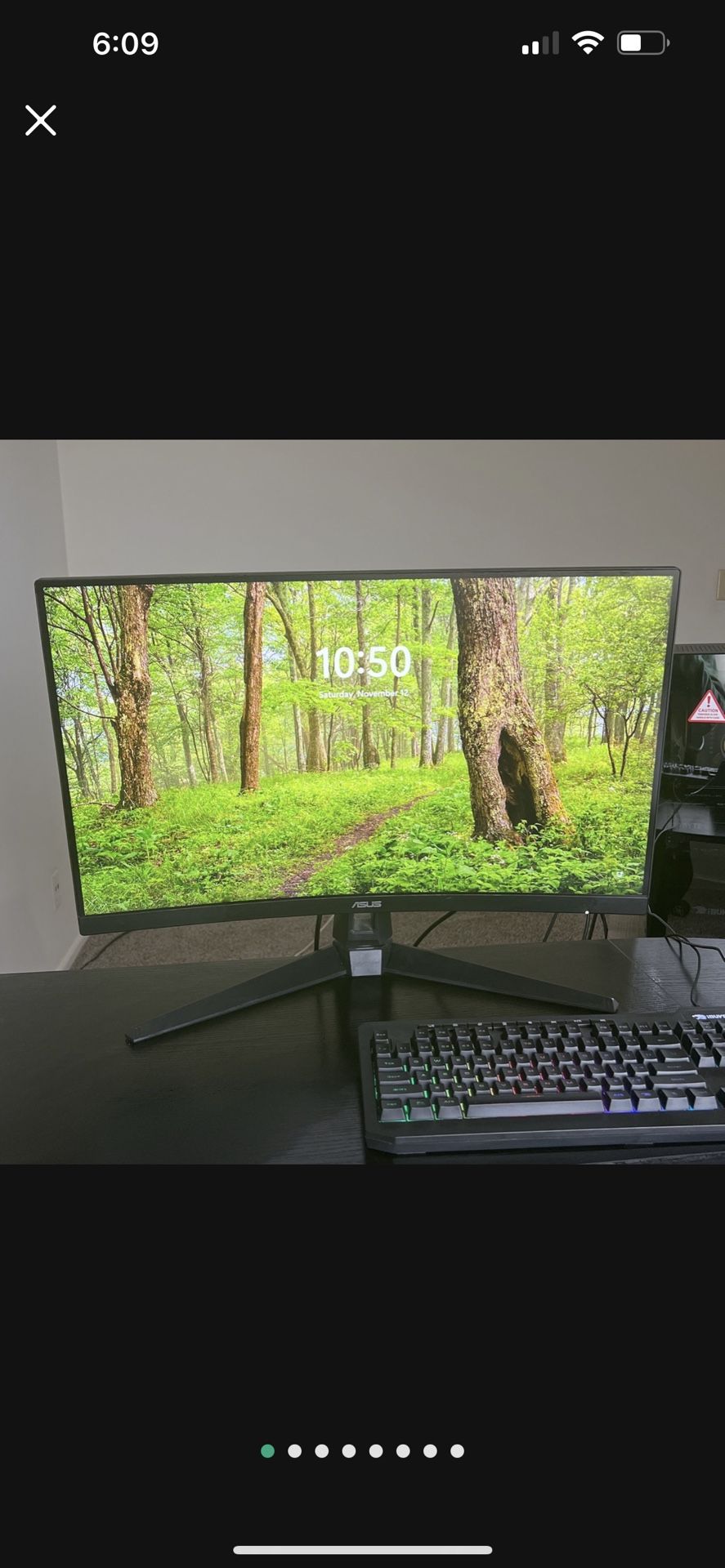 Asus 27 ‘ Gaming Monitor 