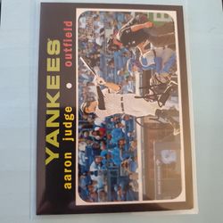 Aaron Judge Insert Variation Nice Card 