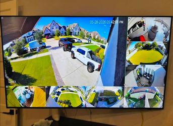 8 SECURITY CAMERAS CAMARAS DE SEGURIDAD💯Installed💯