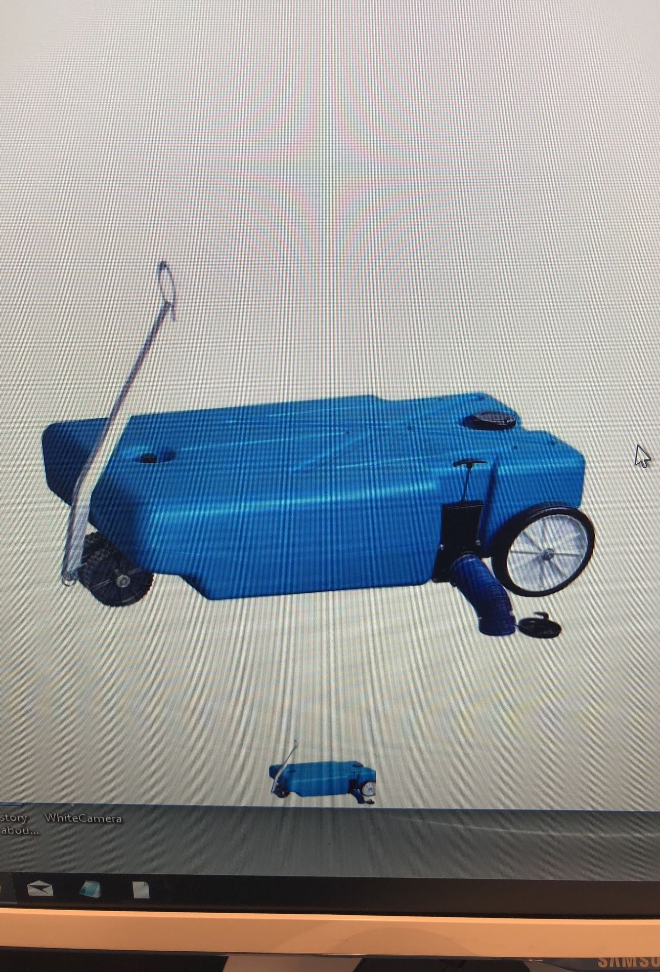 Barker 42 gal Tote along PN 30912 RV Dump