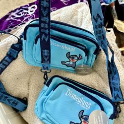 Disney Stitch Convertible Crossbody/Belt/Waist Bag