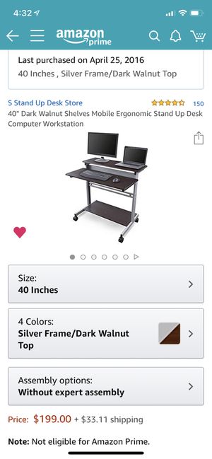 New And Used Standing Desk For Sale In Puyallup Wa Offerup
