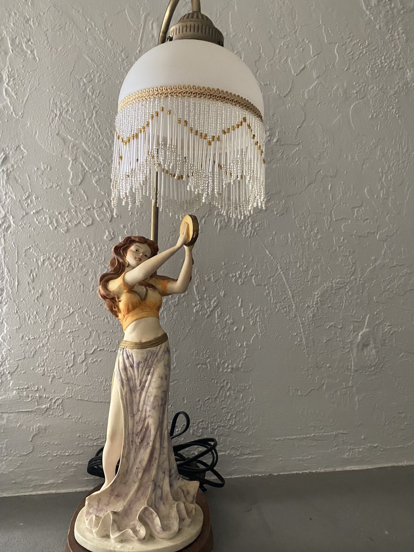 Very unique Crosa collection, figurine lamps