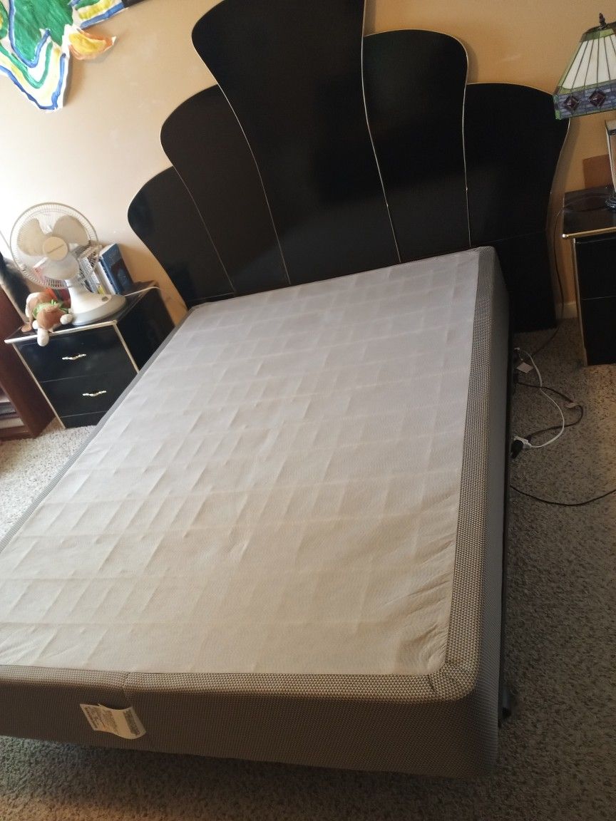 Adjustable Bed Frame, Box spring, Headboard