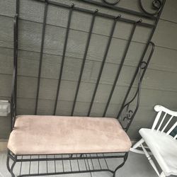 Coat Rack, Bench Seat, Shoe Storage