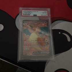 Charzard Ex Ultra rare Grade 8