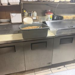 True 2 Doors Pre-table Refrigerator (used)