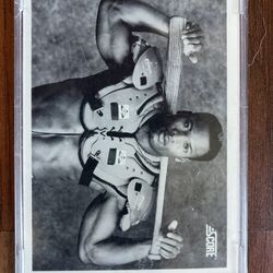 Bo Jackson 1990 Score Baseball Bo Knows Iconic Card #697