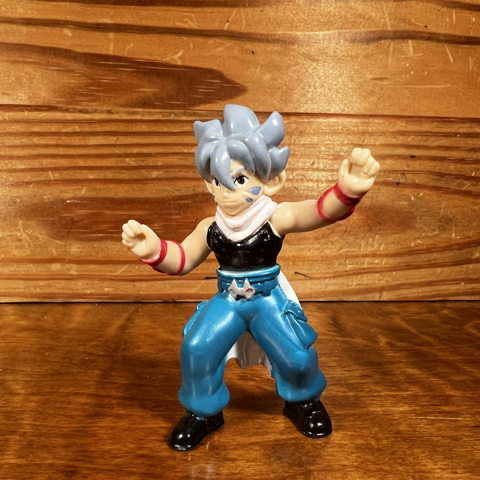 Kai Hiwatari 3" PVC Anime Action Figure Burger King 2002 Beyblade Bey Blade