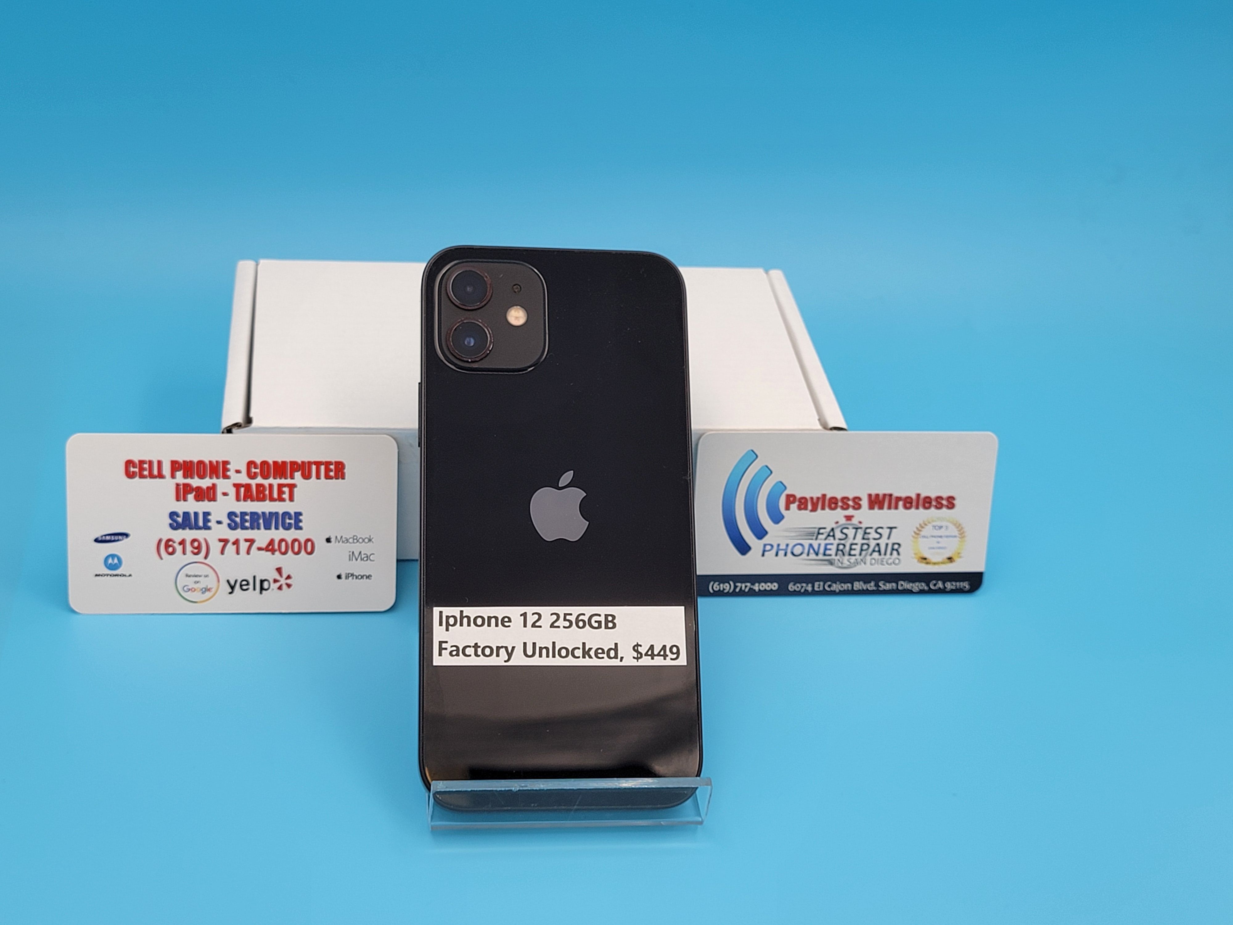 Iphone 12 256GB Factory Unlocked