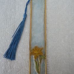 Handmade Floral Bookmark