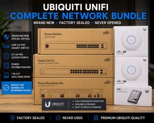 Brand New Sealed Ubiquiti UniFi Enterprise Bundle “”BEST OFFER””