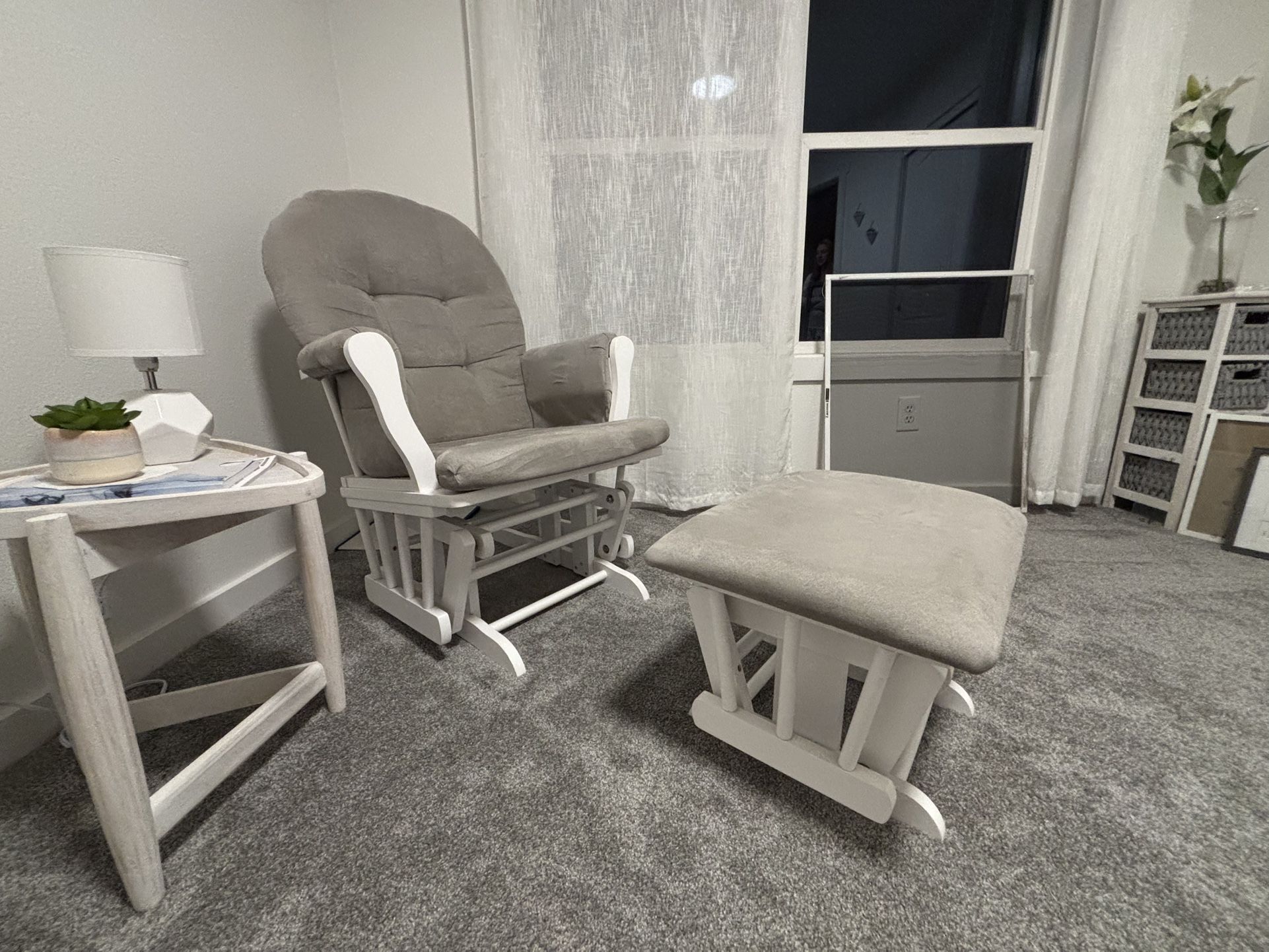 Nursery Chair & Ottoman