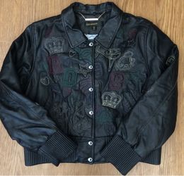 Women’s Roca Wear Leathet Jacket size S/M