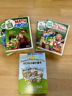 Leap Frog Literacy DVD Collection. Teach Your Child To Read!