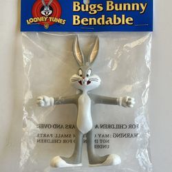 Vintage Bugs Bunny Bendable NIB